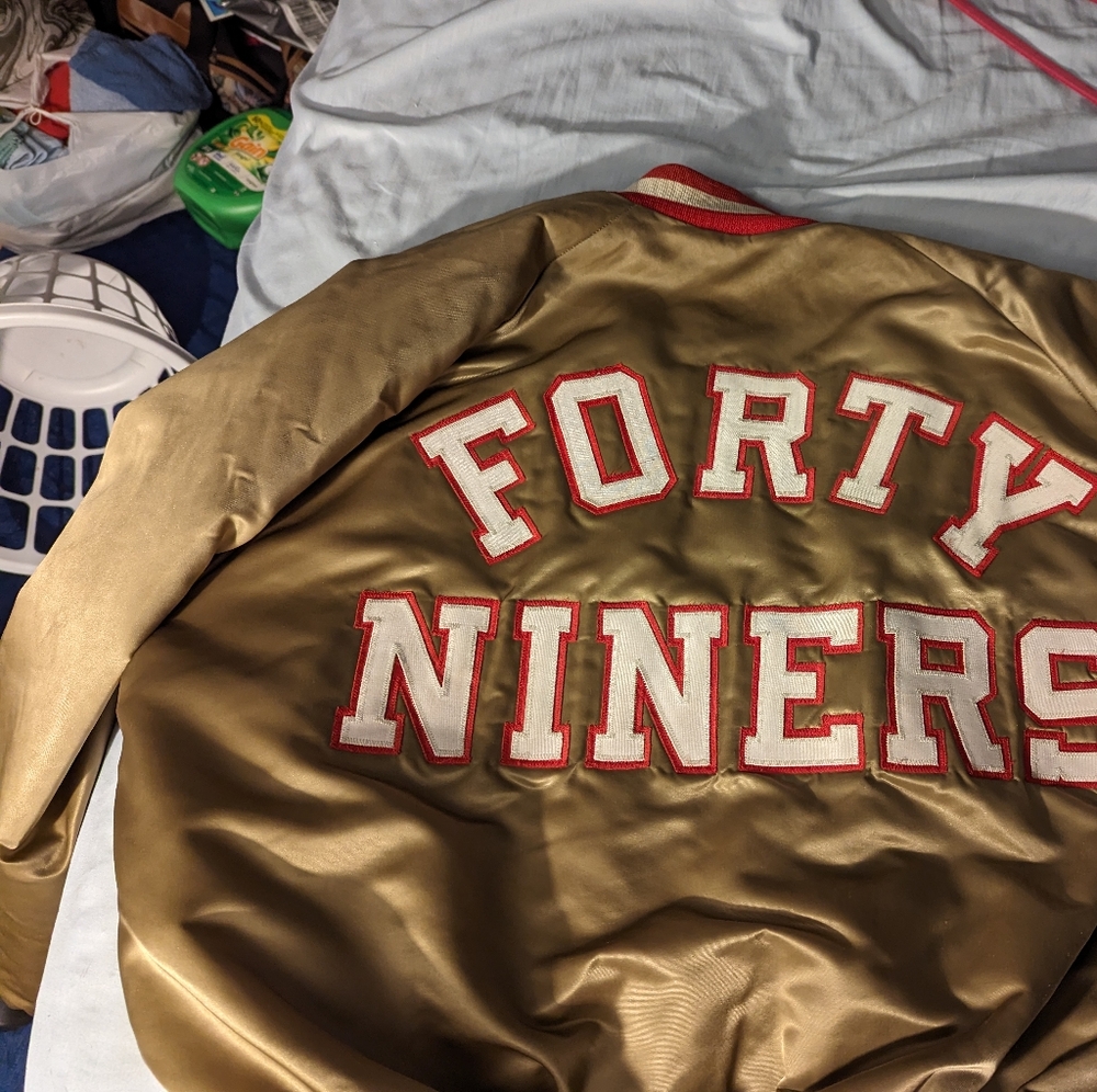 Chalk line 49ers jacket XXL
